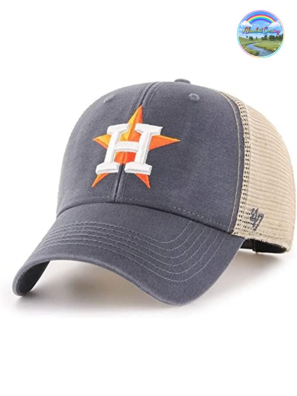 47 Mesh MVP Adjustable Baseball Hat MLB Houston Astros Embroidered